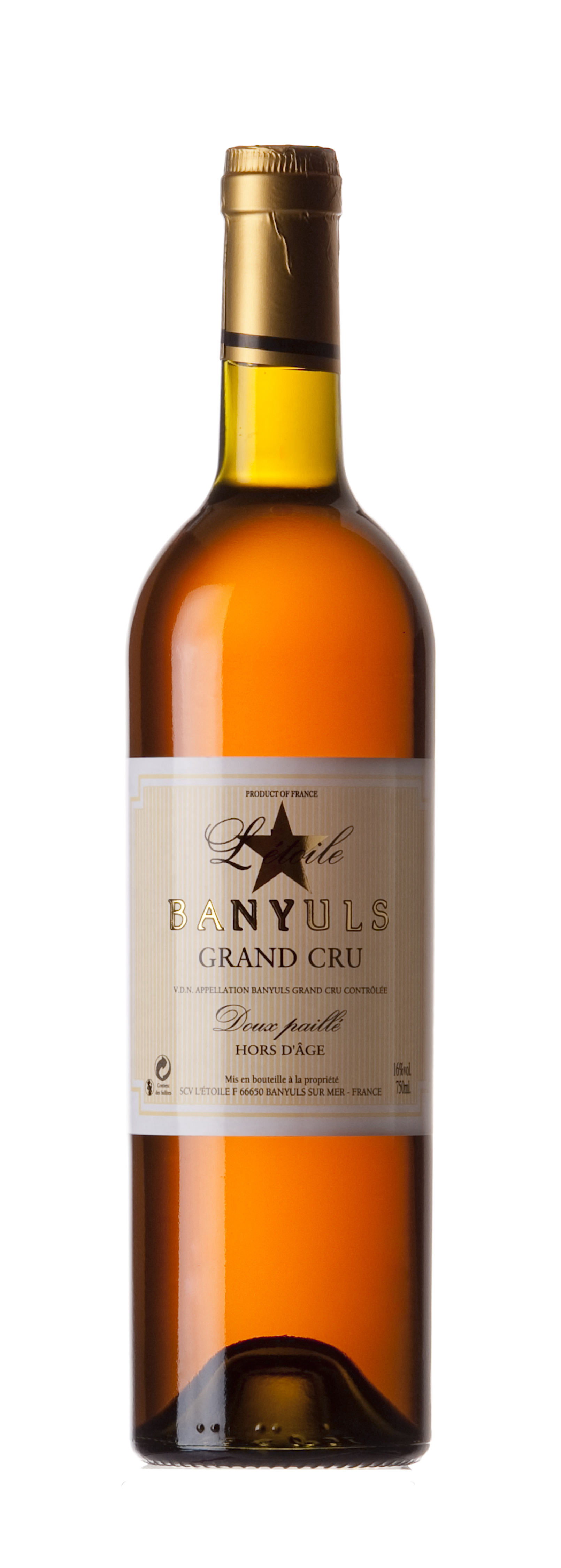 AOP BANYULS DOUX PAILLE