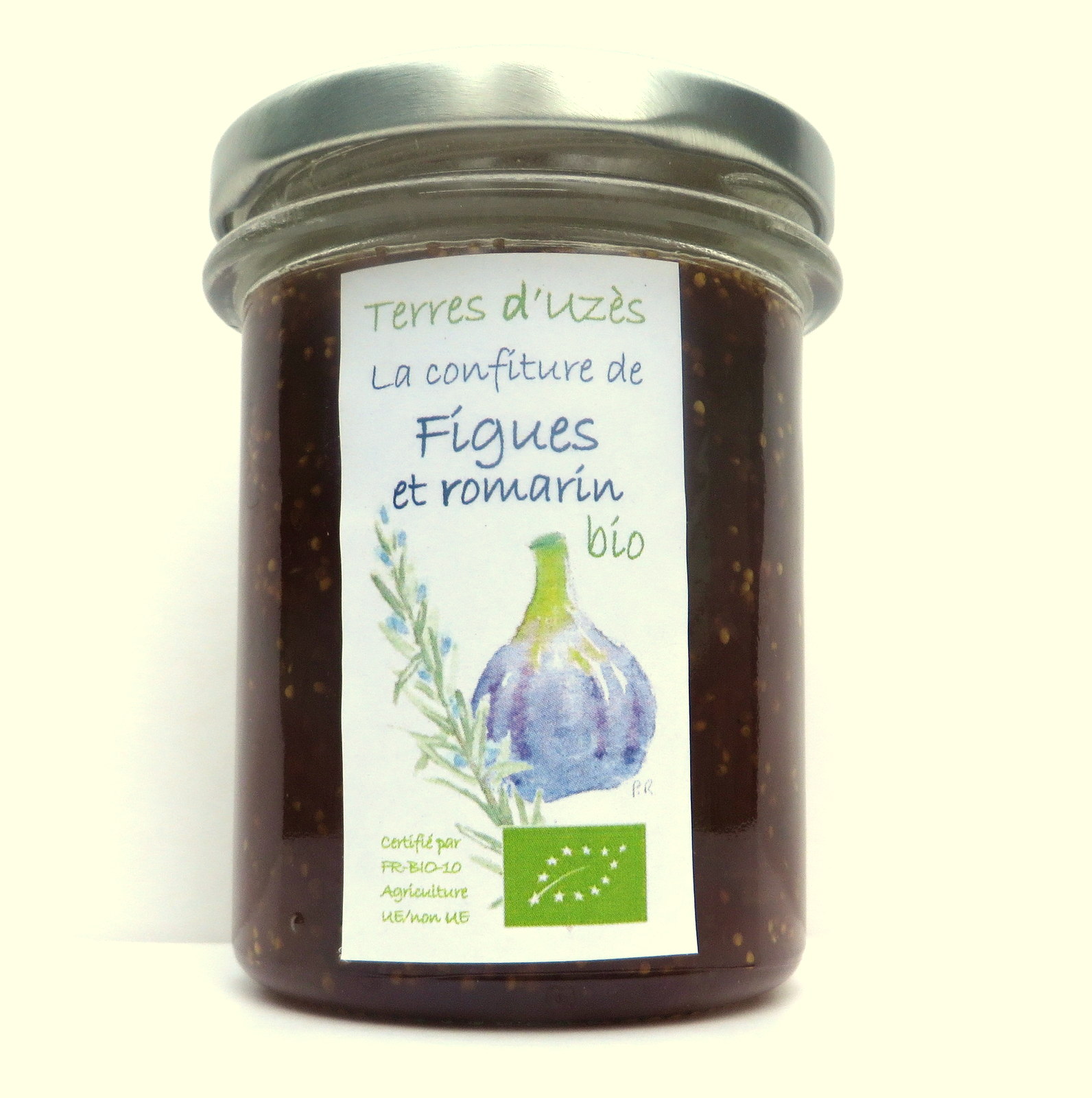 confiture de figues et romarin bio