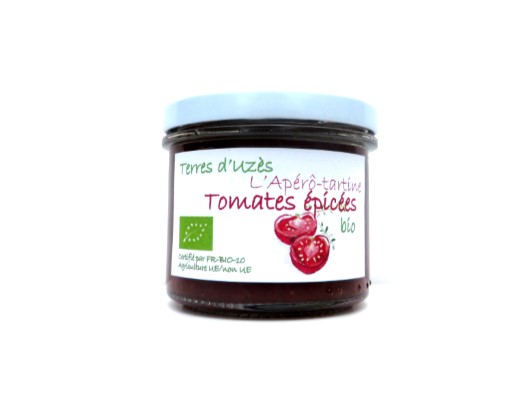 Apero Tartine tomates epicees