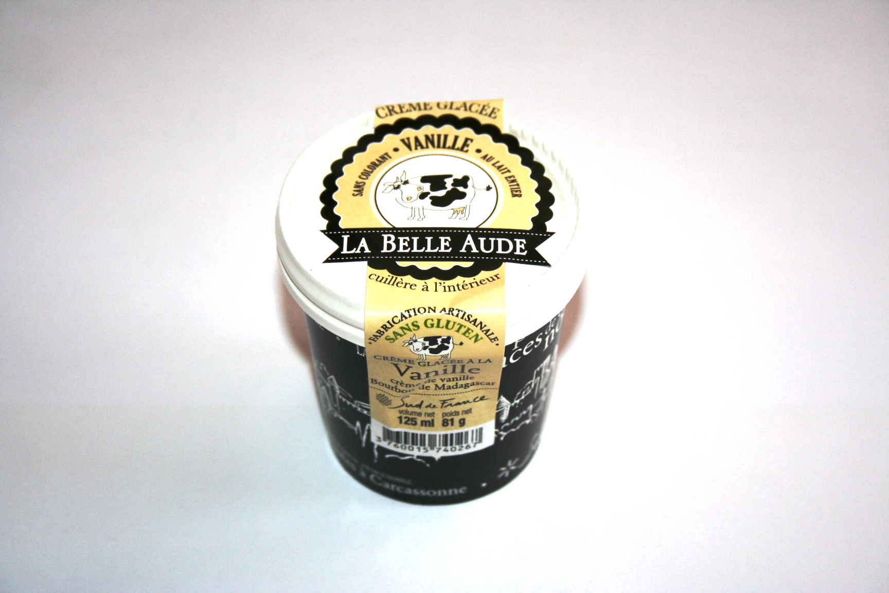 creme glacé Vanille de madagascar