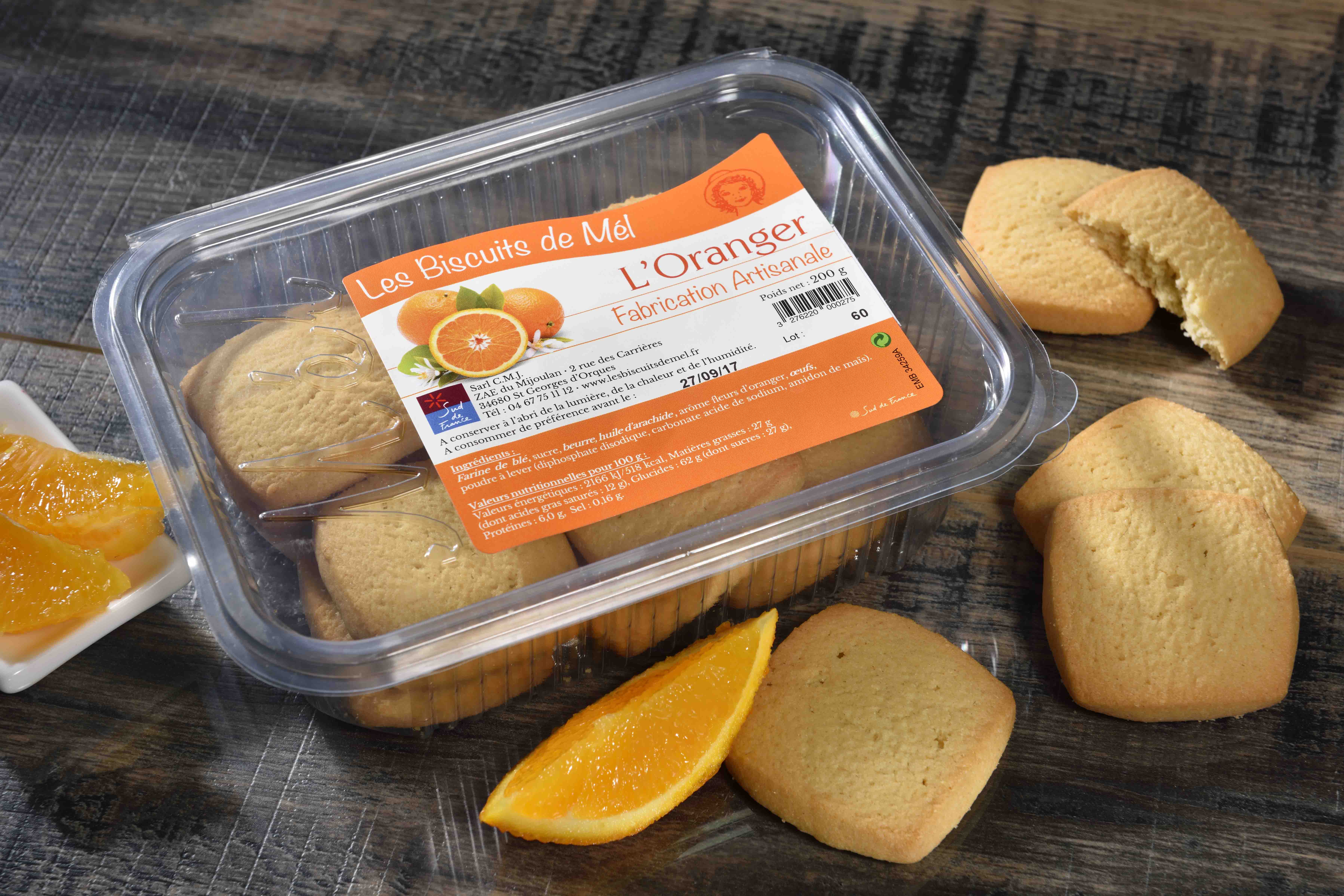 LES BISCUITS DE MEL - L'Oranger