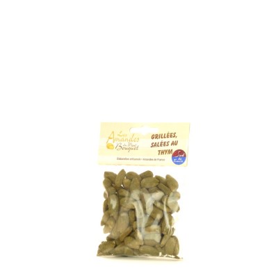AMANDES GRILLEES SALEES AU THYM