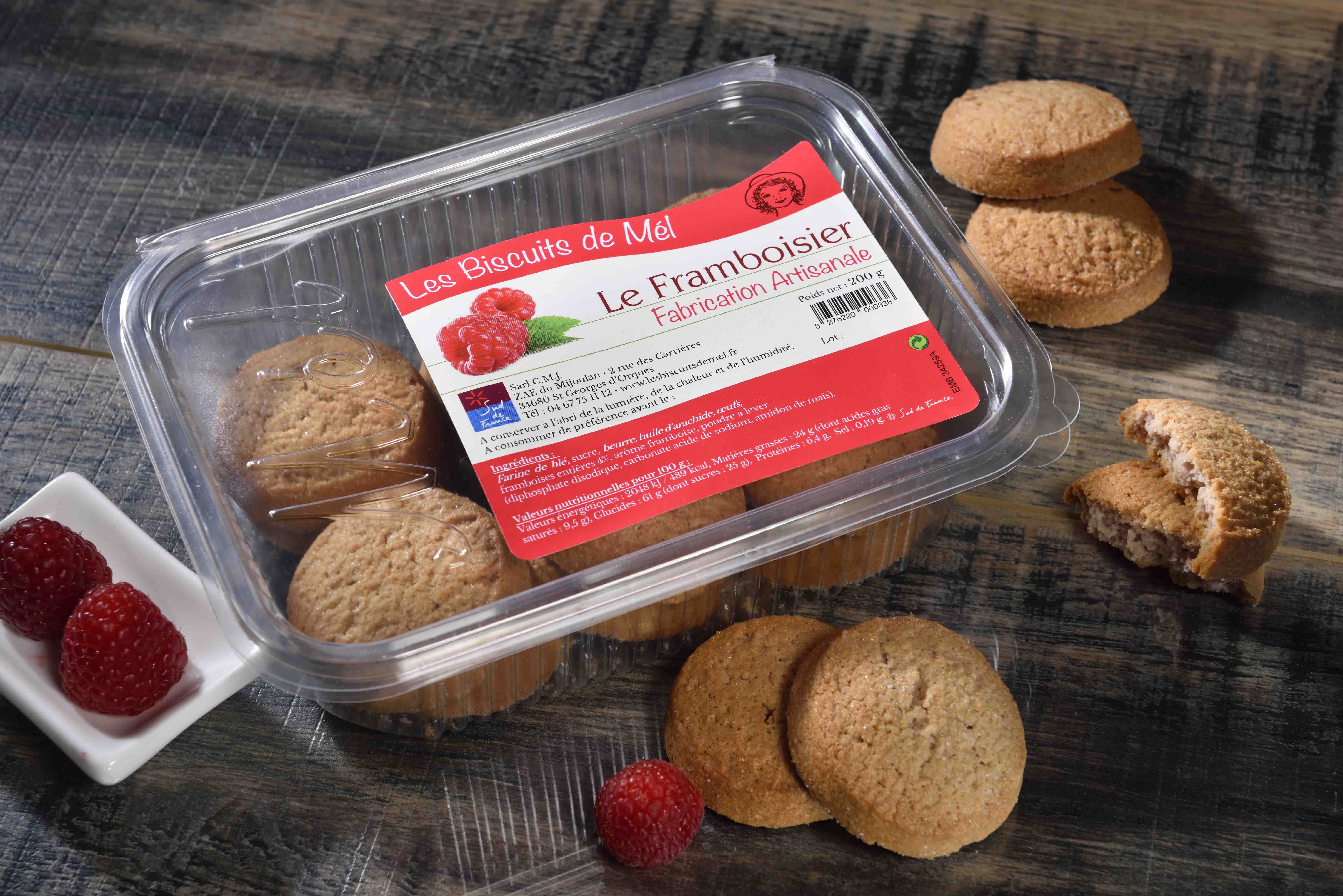 LES BISCUITS DE MEL - Le Framboisier