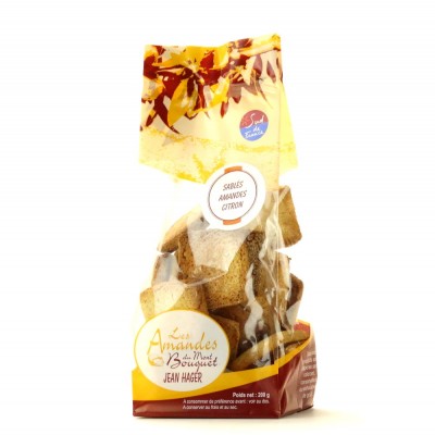 SABLES AUX AMANDES ET CITRON