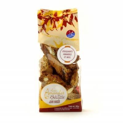 CROQUANTS AUX AMANDES ET AU MIEL