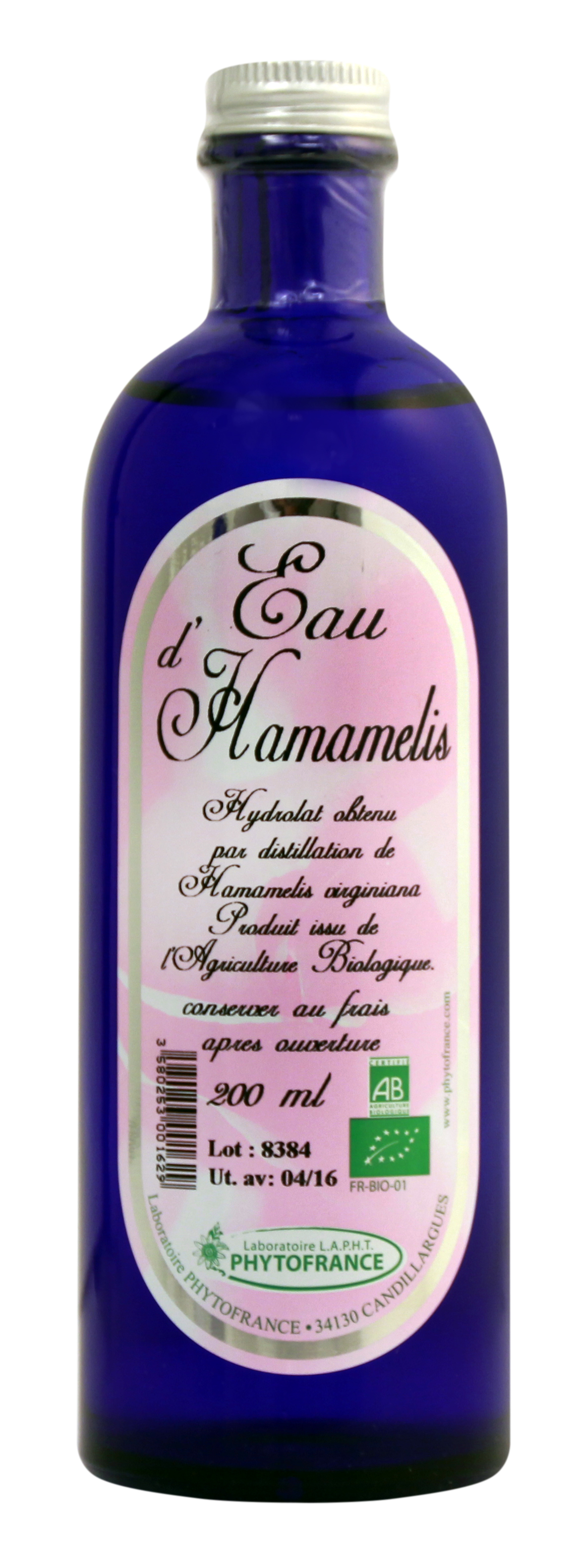 Hydrolat d'Hamamelis