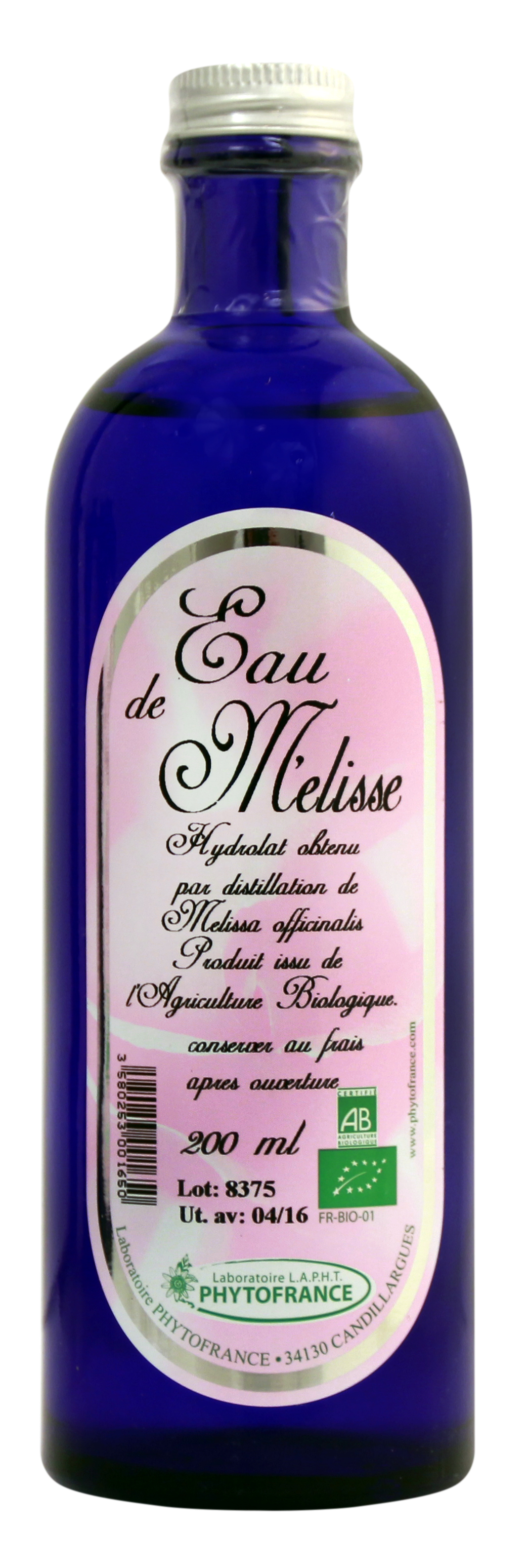 Hydrolat de Mélisse