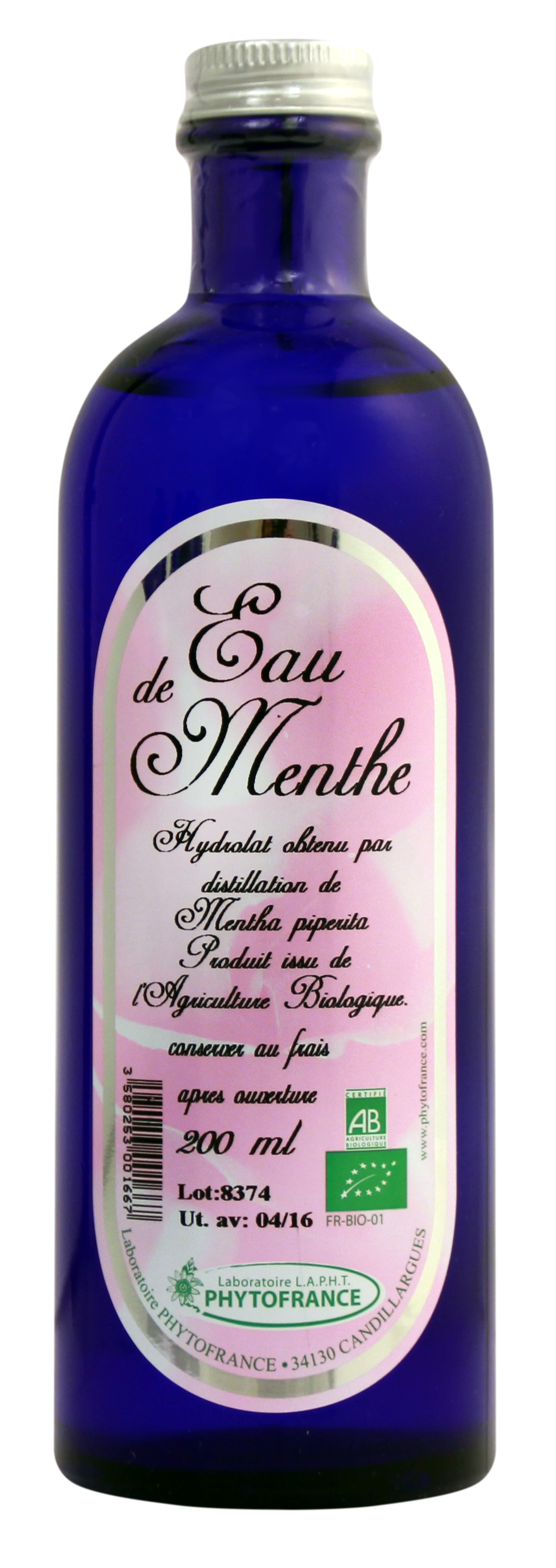 Hydrolat de Menthe Poivrée