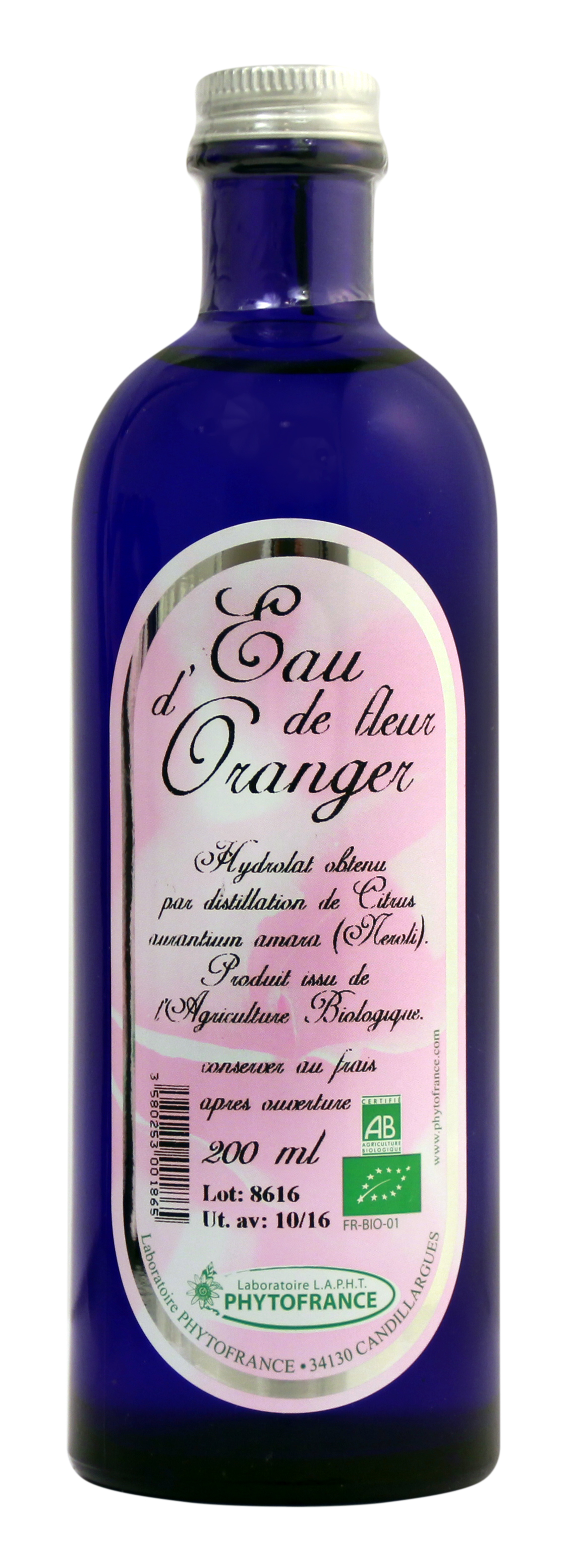 Hydrolat de Fleur d'Oranger