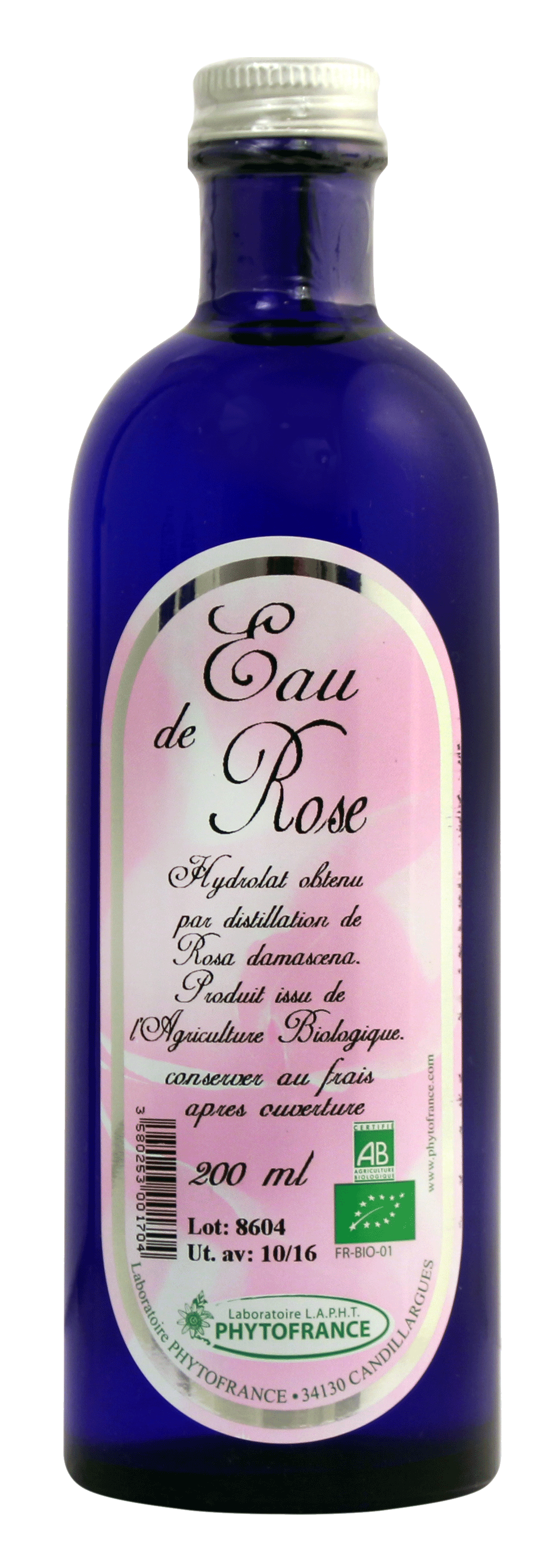 Hydrolat de Rose de Damas