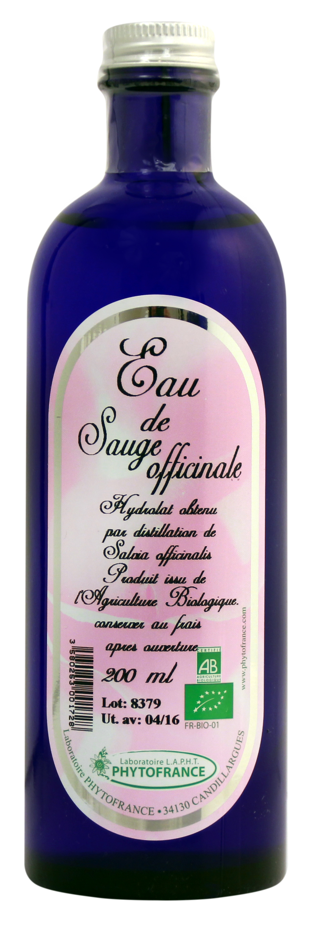 Hydrolat de Sauge Officinale