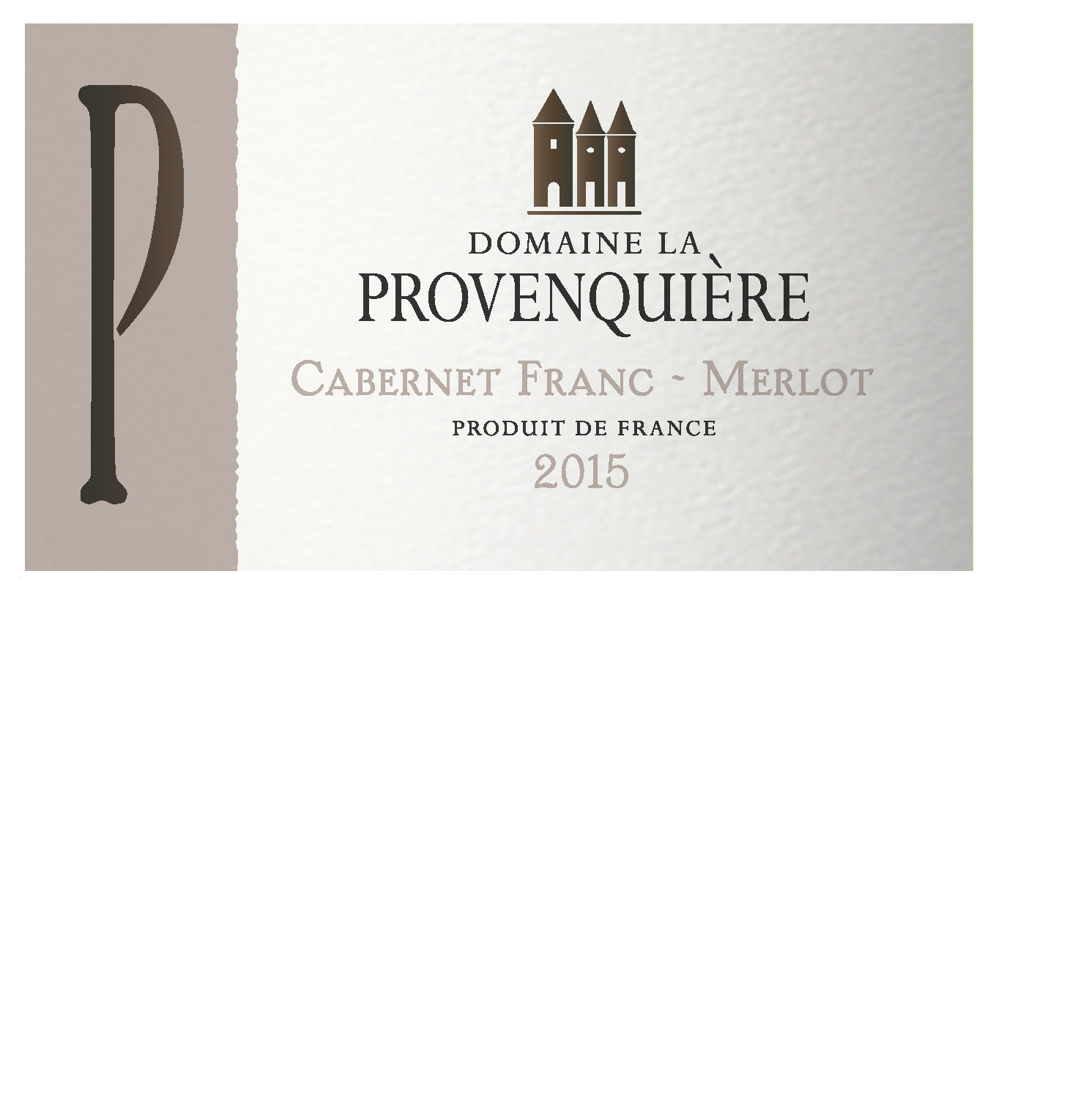 CUVEE P ROUGE Cabernet Franc Merlot