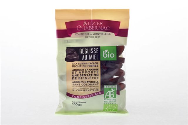 REGLISSE AU MIEL BIOLOGIQUE