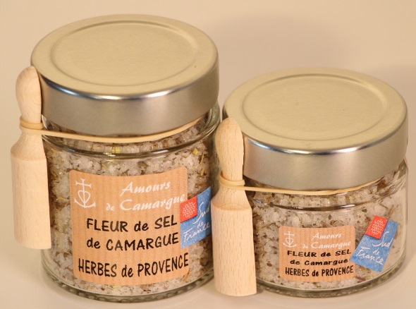 Fleur de Sel de Camargue aux HERBES DE PROVENCE