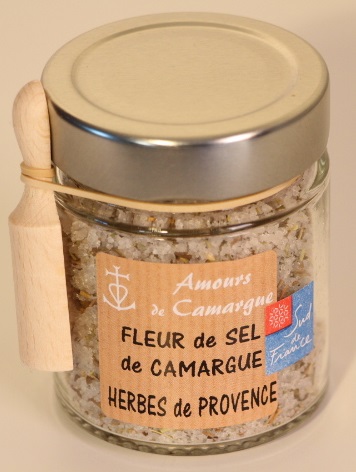 Fleur de Sel de Camargue aux HERBES DE PROVENCE