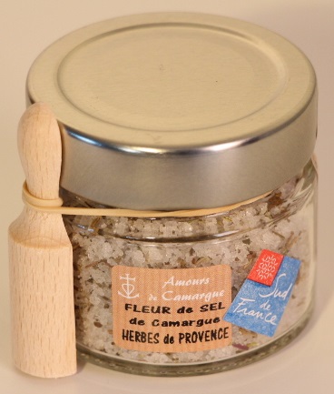 Fleur de Sel de Camargue aux HERBES DE PROVENCE