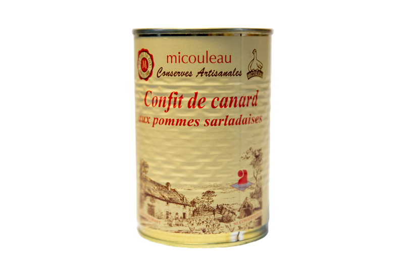 CONFIT DE CANARD AUX POMMES SARLADAISES