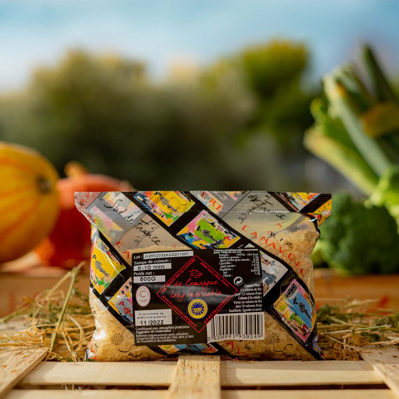 SAC 500 G MT RIZ DE CAMARGUE IGP LONG ETUVE CUISSON 10 MIN