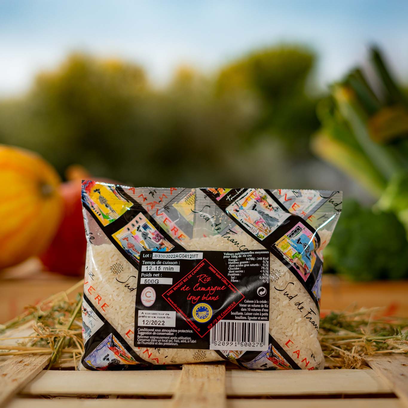 SAC 500 G MT RIZ DE CAMARGUE IGP LONG BLANC