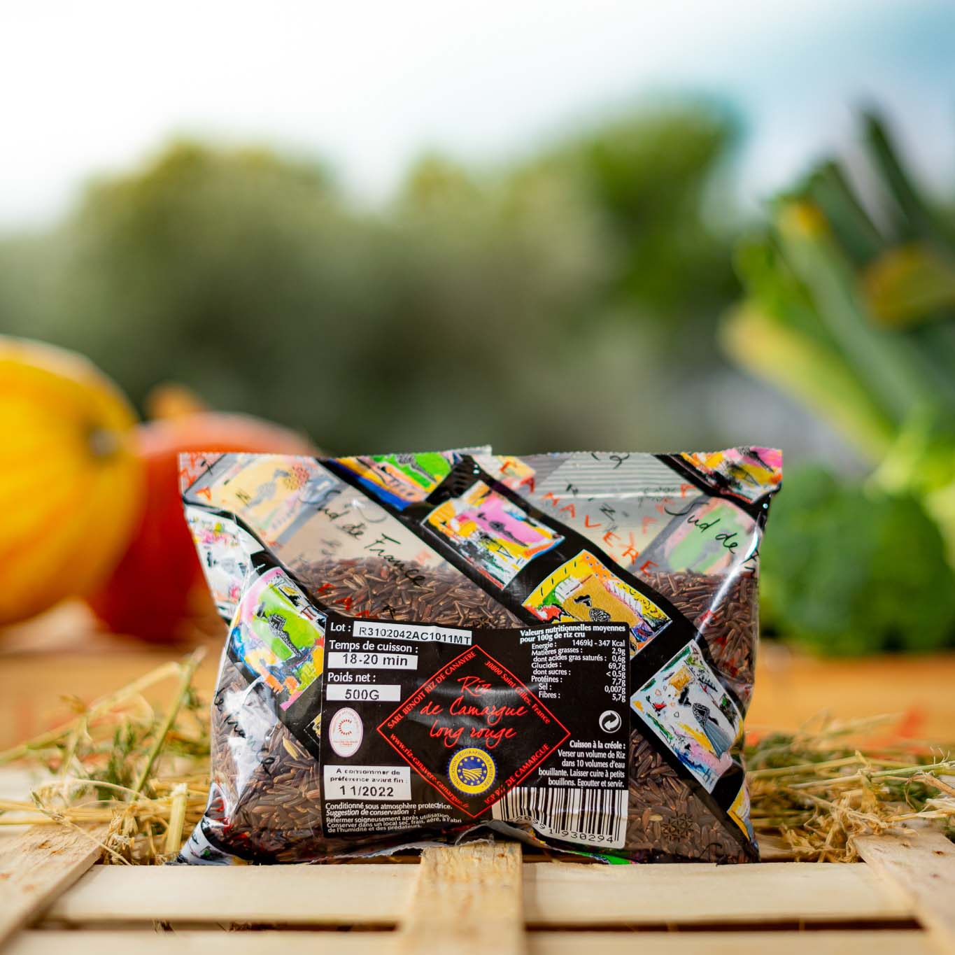 SAC 500 G MT RIZ DE CAMARGUE IGP LONG ROUGE