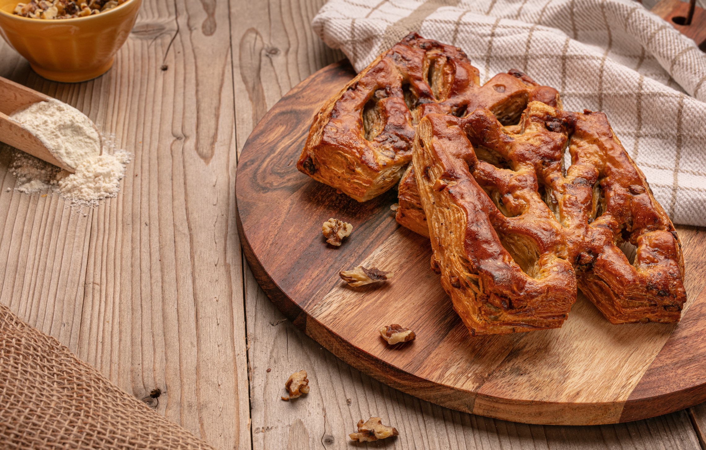 Fougasse Tradition Roquefort et Noix